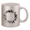 11oz Metallic Silver Mug Thumbnail