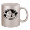 11oz Metallic Silver Mug Thumbnail