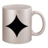 11oz Metallic Silver Mug Thumbnail