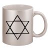 11oz Metallic Silver Mug Thumbnail