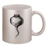 11oz Metallic Silver Mug Thumbnail