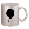 11oz Metallic Silver Mug Thumbnail