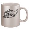 11oz Metallic Silver Mug Thumbnail