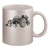 11oz Metallic Silver Mug Thumbnail