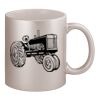 11oz Metallic Silver Mug Thumbnail