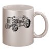 11oz Metallic Silver Mug Thumbnail