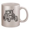 11oz Metallic Silver Mug Thumbnail