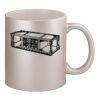 11oz Metallic Silver Mug Thumbnail