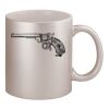 11oz Metallic Silver Mug Thumbnail