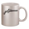 11oz Metallic Silver Mug Thumbnail