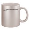 11oz Metallic Silver Mug Thumbnail