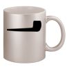 11oz Metallic Silver Mug Thumbnail