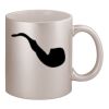 11oz Metallic Silver Mug Thumbnail