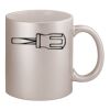11oz Metallic Silver Mug Thumbnail