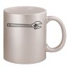 11oz Metallic Silver Mug Thumbnail