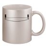 11oz Metallic Silver Mug Thumbnail