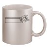 11oz Metallic Silver Mug Thumbnail