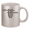 11oz Metallic Silver Mug Thumbnail