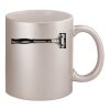 11oz Metallic Silver Mug Thumbnail