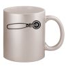11oz Metallic Silver Mug Thumbnail