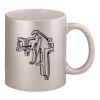 11oz Metallic Silver Mug Thumbnail