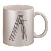 11oz Metallic Silver Mug Thumbnail