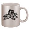 11oz Metallic Silver Mug Thumbnail