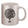 11oz Metallic Silver Mug Thumbnail