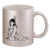 11oz Metallic Silver Mug Thumbnail