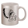 11oz Metallic Silver Mug Thumbnail