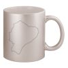 11oz Metallic Silver Mug Thumbnail