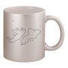 11oz Metallic Silver Mug Thumbnail