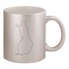 11oz Metallic Silver Mug Thumbnail