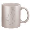 11oz Metallic Silver Mug Thumbnail