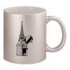 11oz Metallic Silver Mug Thumbnail
