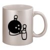 11oz Metallic Silver Mug Thumbnail