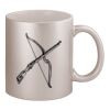 11oz Metallic Silver Mug Thumbnail