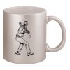11oz Metallic Silver Mug Thumbnail