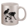11oz Metallic Silver Mug Thumbnail