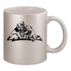 11oz Metallic Silver Mug Thumbnail