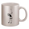 11oz Metallic Silver Mug Thumbnail