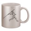 11oz Metallic Silver Mug Thumbnail