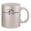 11oz Metallic Silver Mug Thumbnail