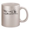 11oz Metallic Silver Mug Thumbnail