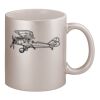 11oz Metallic Silver Mug Thumbnail