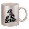 11oz Metallic Silver Mug Thumbnail