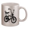 11oz Metallic Silver Mug Thumbnail