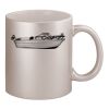 11oz Metallic Silver Mug Thumbnail