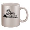 11oz Metallic Silver Mug Thumbnail