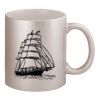 11oz Metallic Silver Mug Thumbnail